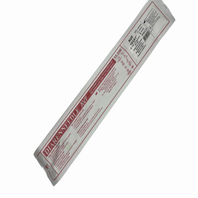 Стерильна артеріовенозна фістульна голка ДІАРЕННІДЕЛ AVF 16G (1,6 мм (mm)) AR